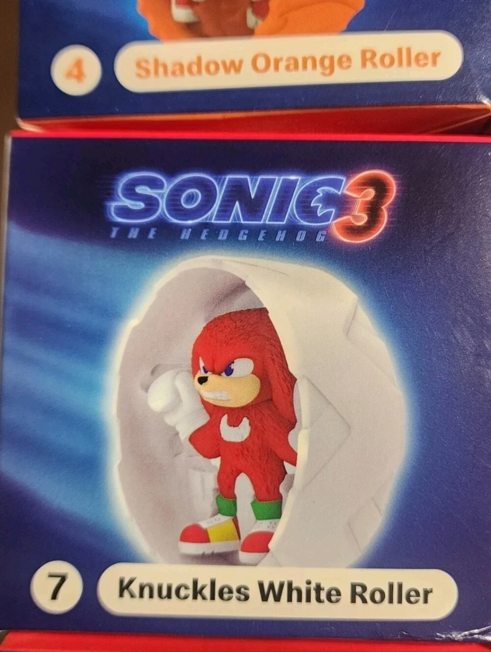 LOT OF 7 NEW SONIC THE HEDGEHOG 3 McDonald’s Happy Meal Toys 2024 SEALED IN BOX